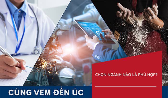 Các khối ngành "đo ni đóng giày" cho học sinh khối A tại Úc